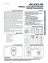 DataSheet MAX3294 pdf